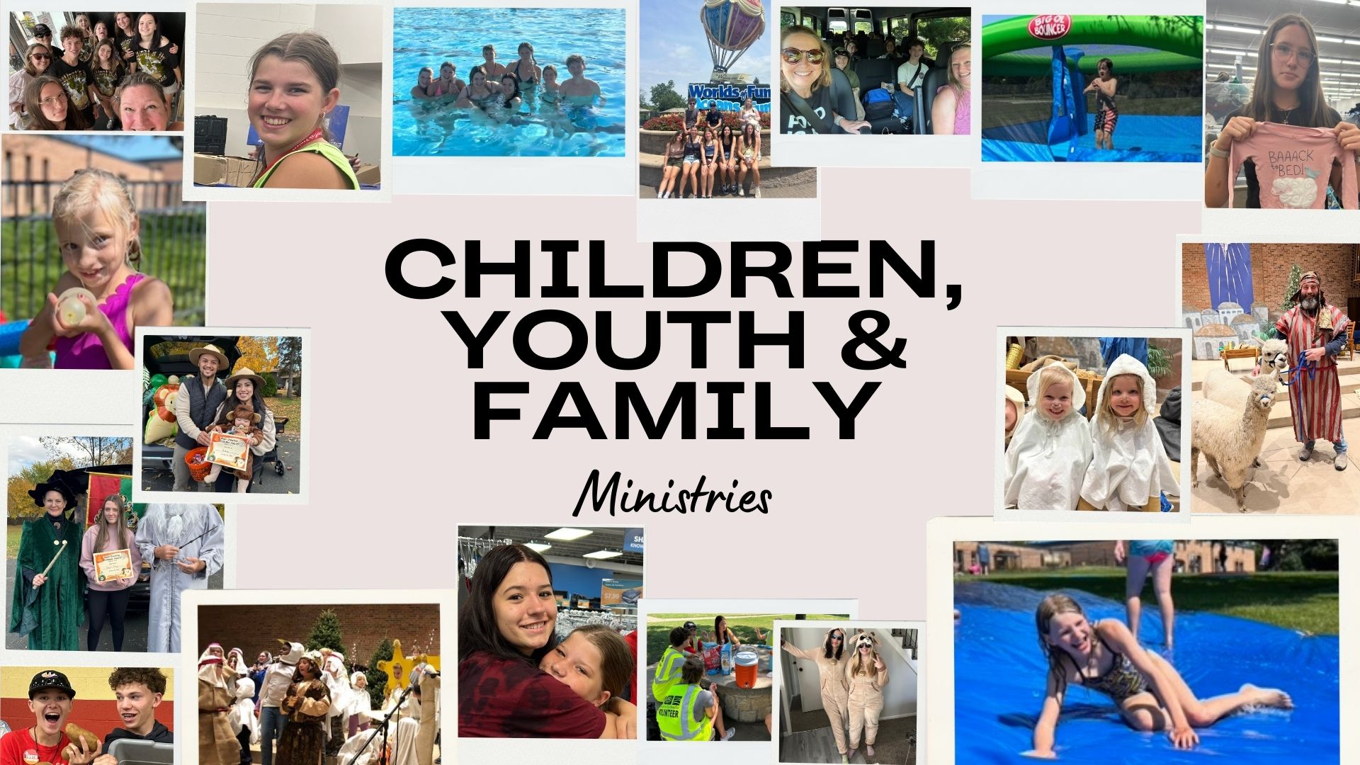 Children Youth Family collage
