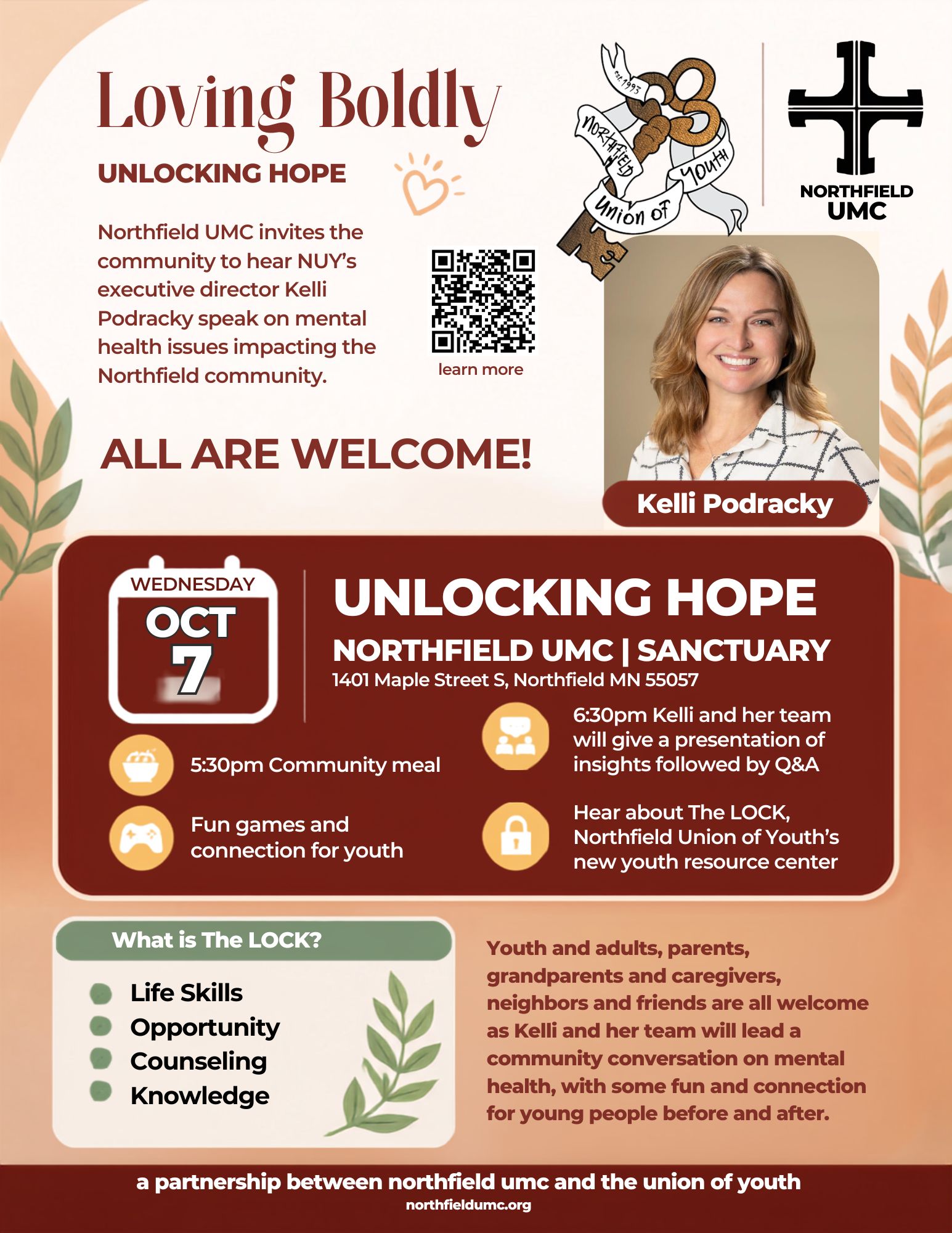 Love boldly flyer