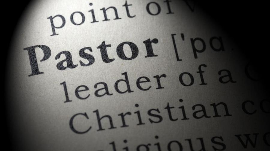 The word Pastor on a page