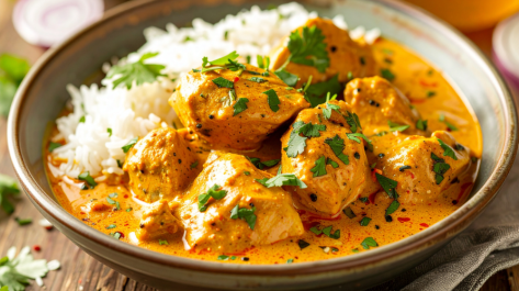 Chicken Coconut Curry/Rice